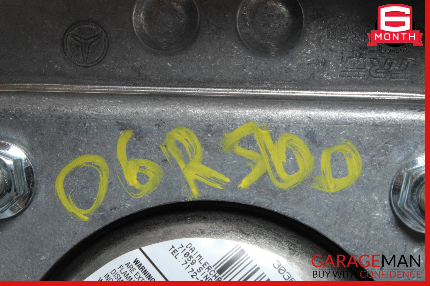 06-08 Mercedes W251 R500 ML500 GL450 Driver Steering Wheel Airbag OEM