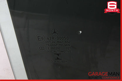 14-19 Mercedes W117 CLA250 Rear Right Passenger Door Window Auto Glass Panel OEM