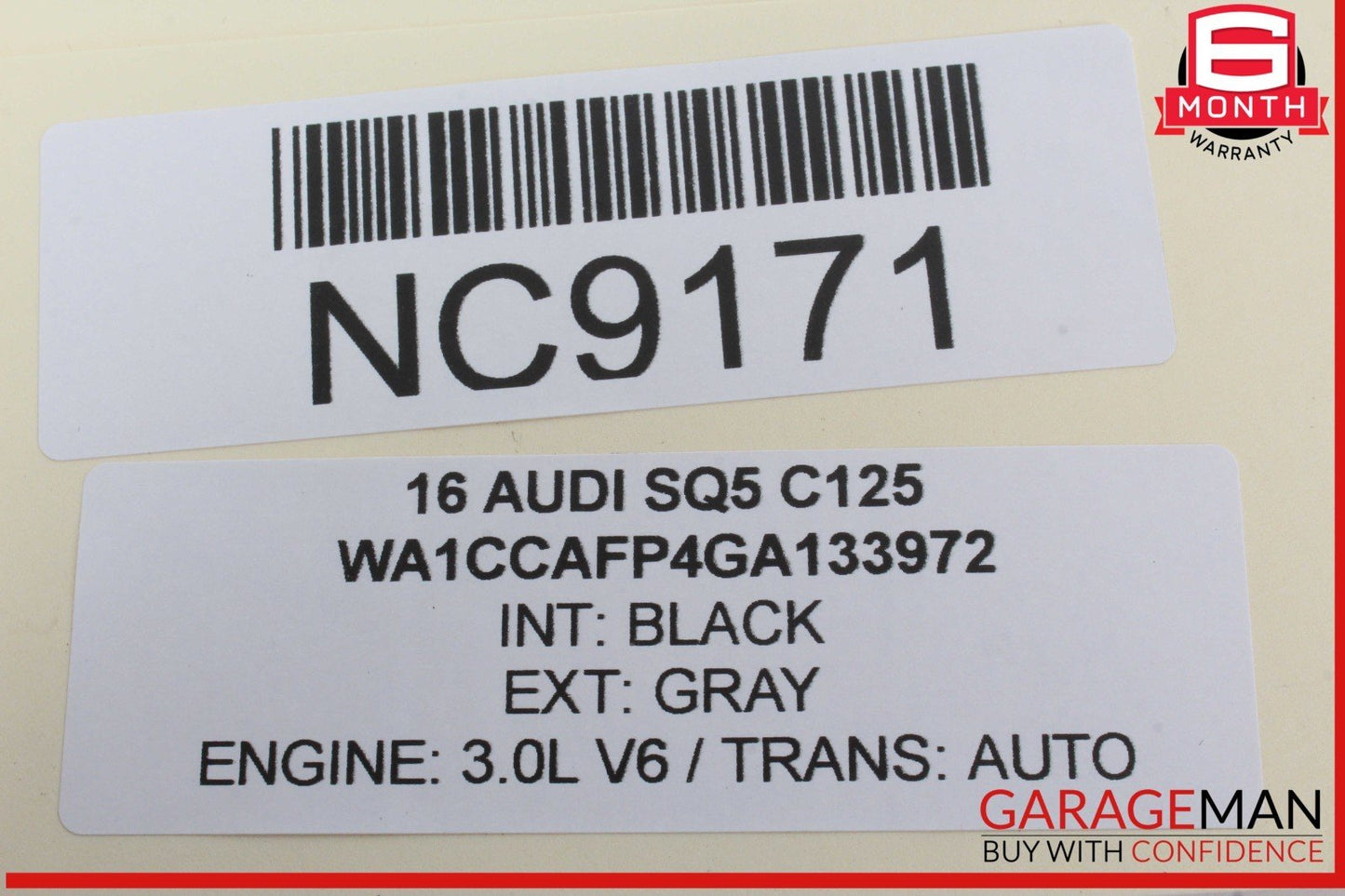 13-17 Audi SQ5 Q5 Rear Left Driver Side Tailgate Power Liftgate Drive Motor Unit