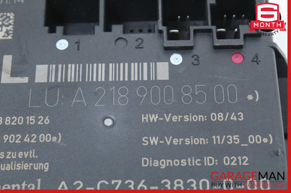 10-18 Mercedes W212 E350 C250 Front Left Passenger Side Door Control Module OEM