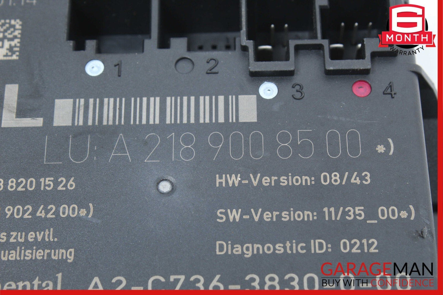 10-18 Mercedes W212 E350 C250 Front Left Passenger Side Door Control Module OEM