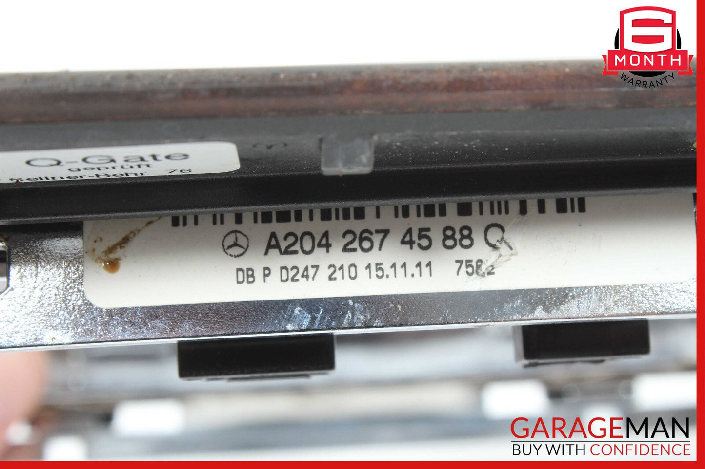 08-14 Mercedes W204 C250 C350 E350 Center Console Shift Shifter Bezel Trim OEM