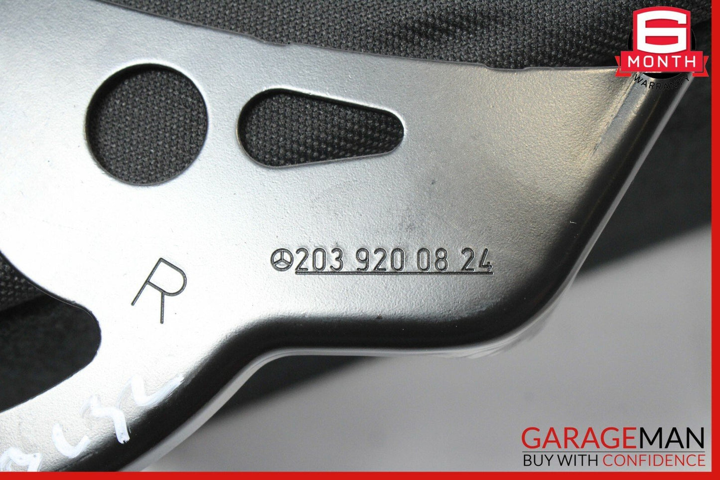 02-04 Mercedes W203 C32 AMG Rear Right Passenger Side Top Upper Seat Cushion OEM