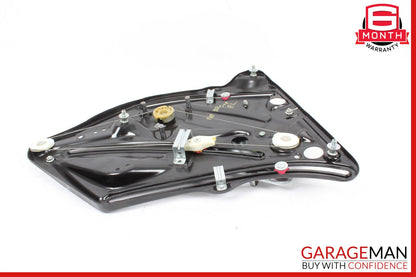 10-17 Mercedes W207 E350 Rear Left Door Window Regulator Frame w/o Motor OEM