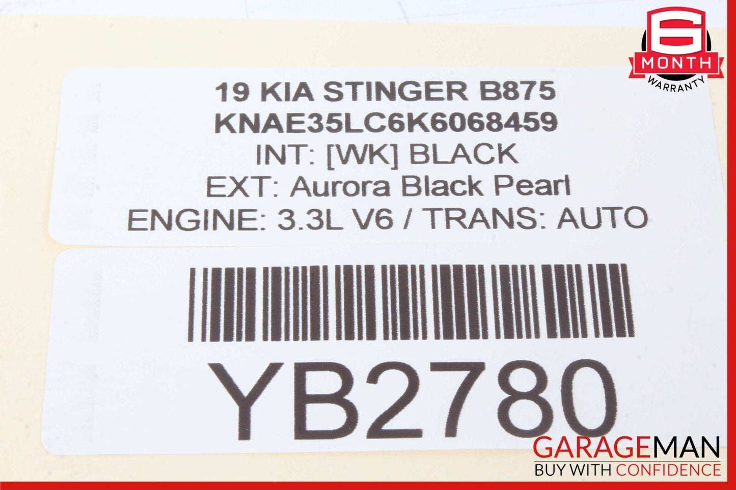 18-23 Kia Stinger Front or Rear Side Door Speaker OEM