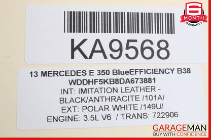 08-18 Mercedes W212 E350 CLS550 C300 Rear Left Side Door Control Module OEM