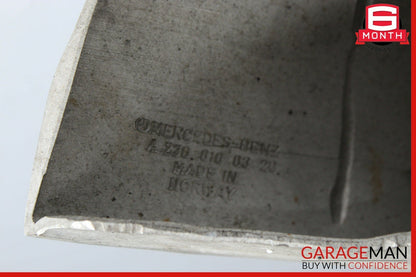 03-11 Mercedes R230 SL550 SL600 Rear Bumper Reinforcement Rebar Impact Bar Rebar