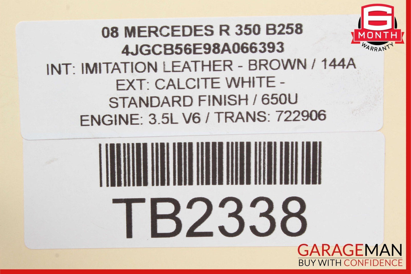 06-13 Mercedes W251 R350 R550 R500 Front Left Driver Side Upper Control Arm