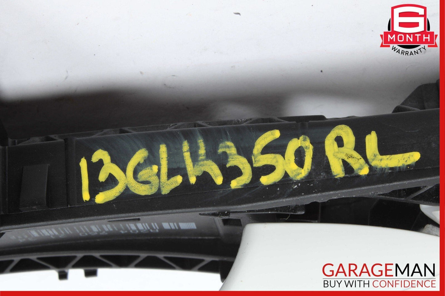 08-15 Mercedes X204 GLK350 GLK250 Rear Left Side Exterior Door Handle White