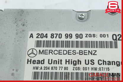 08-11 Mercedes W204 C350 C250 Navigation Command Head Unit DVD CD Audio OEM