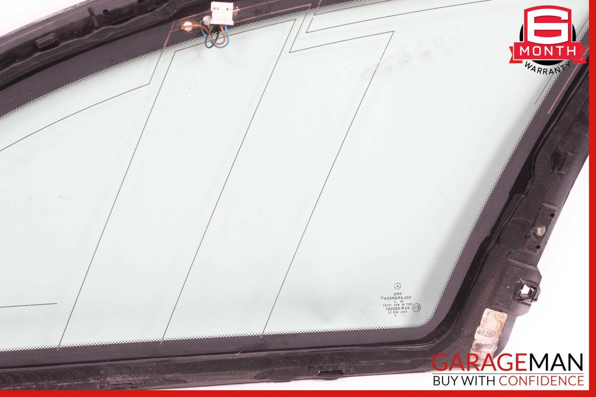 04-09 Mercedes W211 E350 E500 Wagon Rear Left Side Quarter Window Glass
