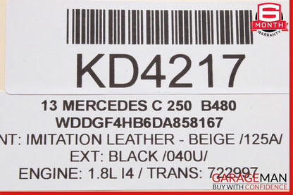 08-18 Mercedes X204 GLK250 CLS550 C250 Rear Left Side Door Controls Module Unit