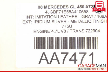 06-12 Mercedes X164 GL320 GL450 Rear Left / Right Suspension Upper Control Arm