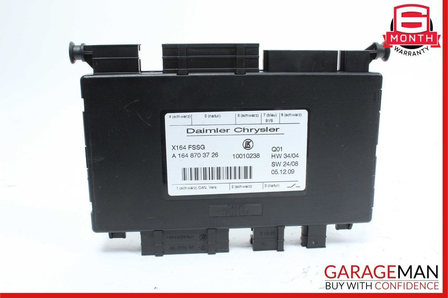 07-16 Mercedes X164 GL450 GL550 Third Seat Row Power Folding Control Module OEM