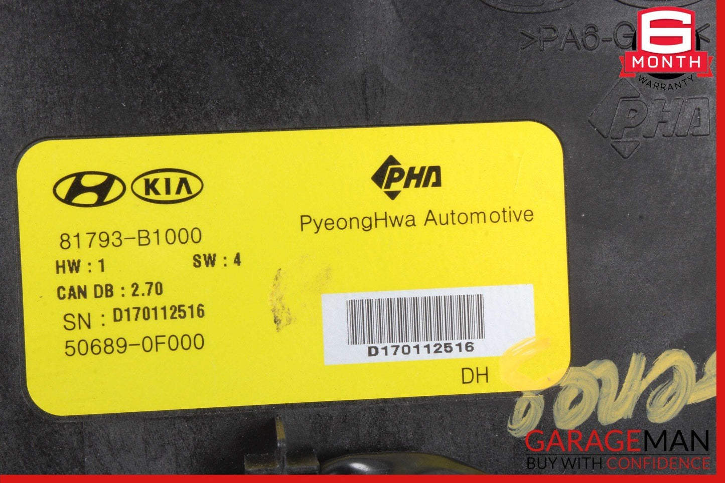 15-16 Hyundai Genesis Power Liftgate Control Module 81793-B1000 OEM
