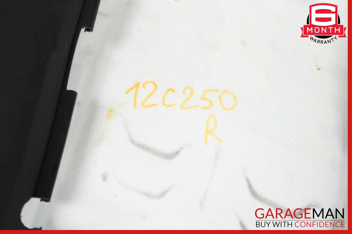 08-14 Mercedes W204 C350 C300 Sedan Front Right Upper Seat Cushion Anthracite