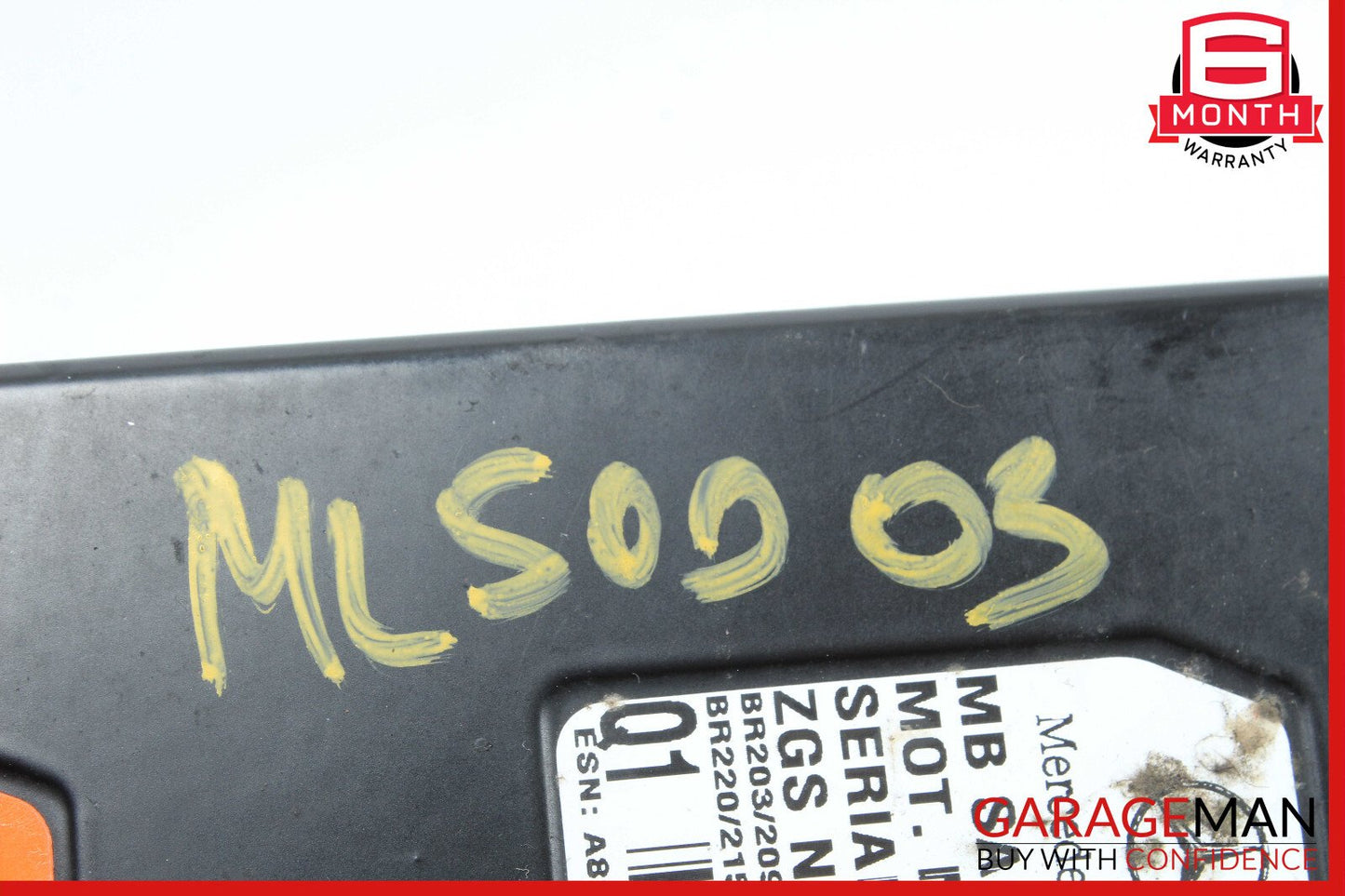 Mercedes W163 ML500 SL550 Voice Command Control Module 2208204685 OEM