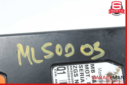 Mercedes W163 ML500 SL550 Voice Command Control Module 2208204685 OEM