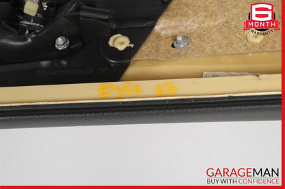 07-09 Mercedes W211 E350 Front Right Complete Interior Door Panel Assembly Beige