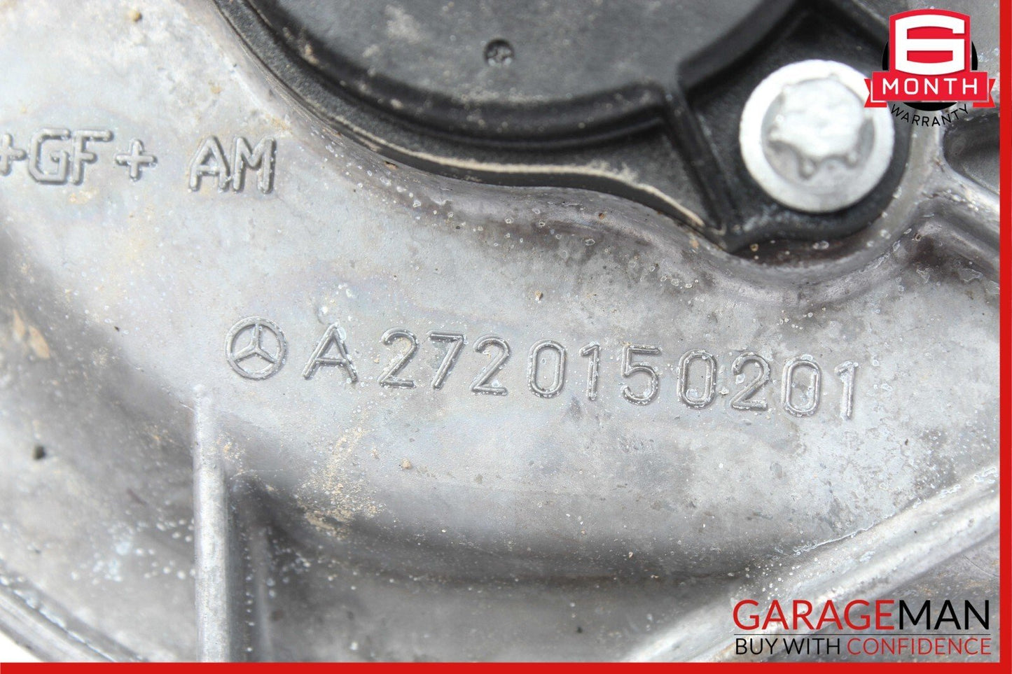 Mercedes C300 E550 R350 CLK350 Front Left Engine Timing Chain Valve Cover Plate