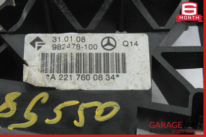 07-13 Mercedes W221 S550 Rear Right Side Exterior Door Handle Keyless Go White