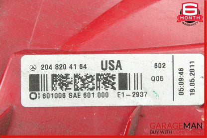 12-14 Mercedes W204 C250 C300 Rear Right Side Taillight Tail Light Lamp OEM