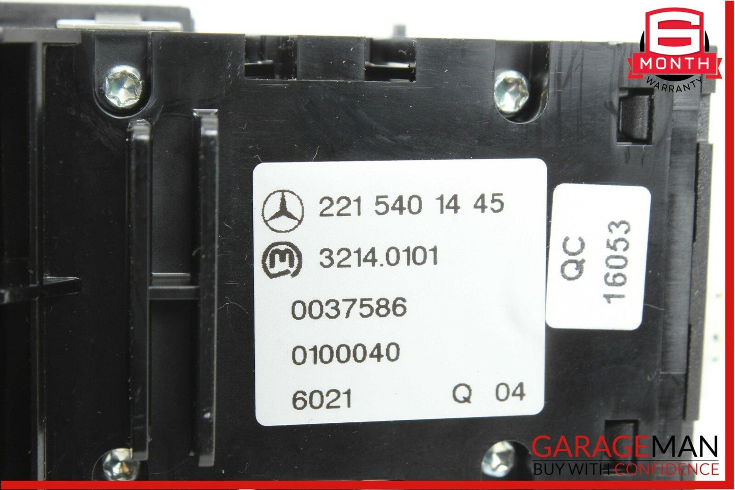 07-13 Mercedes W221 S550 Electronic Parking Control Switch Button Module