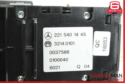 07-13 Mercedes W221 S550 Electronic Parking Control Switch Button Module