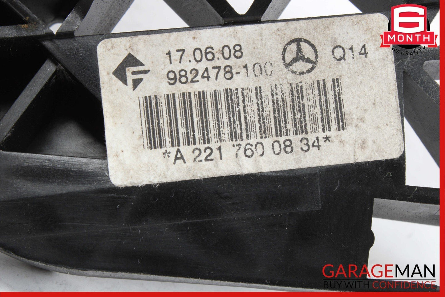 07-13 Mercedes W221 S550 Rear Right Side Keyless Go Exterior Door Handle White
