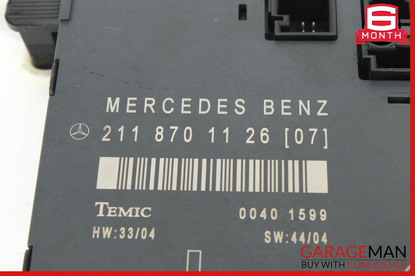 03-09 Mercedes W211 E350 E550 Front Left Driver Side Door Control Module Unit