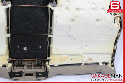 12-15 Mercedes W204 C250 Coupe Rear Seat Cushion Bottom Lower Beige OEM