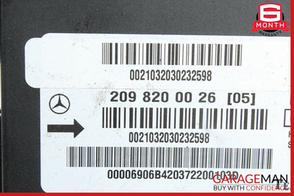 03-09 Mercedes W209 CLK55 AMG Convertible Top Roof Control Module OEM