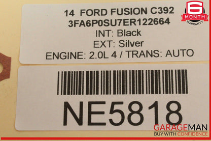 13-16 Ford Fusion Rear Right Passenger Side Door Control Module Unit OEM