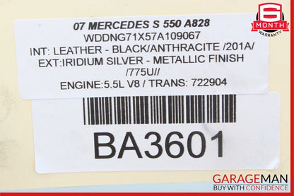 07-14 Mercedes W221 S350 S550 CL550 Front Right Passenger Lower Control Arm RWD