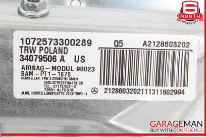 10-13 Mercedes W212 E350 Front Left Side Dashboard Dash Airbag Air Bag OEM