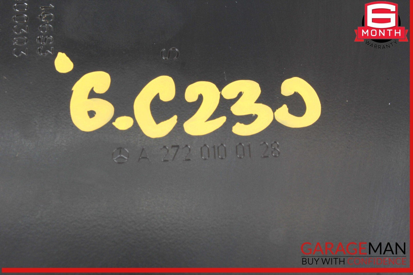 05-11 Mercedes W203 C230 Sport Engine Upper Oil Sump Baffle Pan 2720100128 OEM