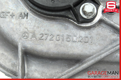 Mercedes W209 CLK350 E350 Front Left Side Engine Timing Chain Cover Plate OEM