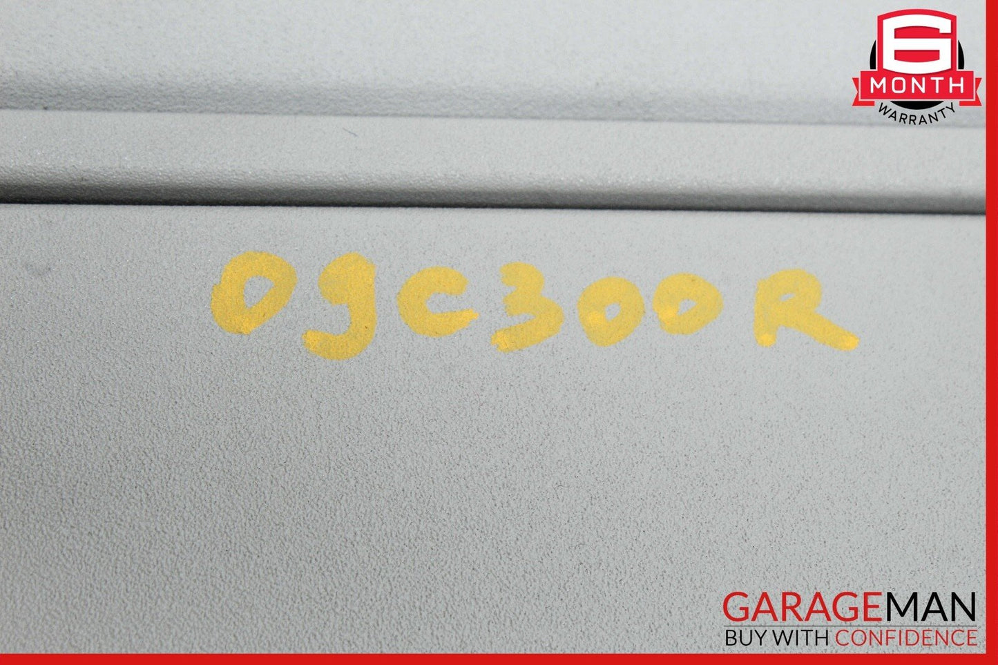 08-14 Mercedes W204 C300 Front Right Sun Visor Sunvisor Shade Grey OEM