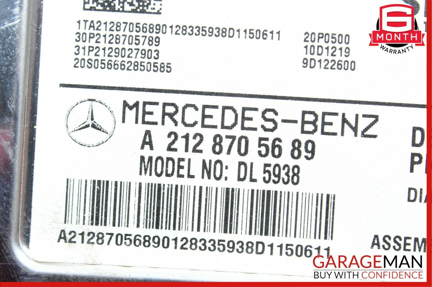 10-16 Mercedes W207 E350 C250 SLK250 Sirius Satellite Radio Receiver Module OEM