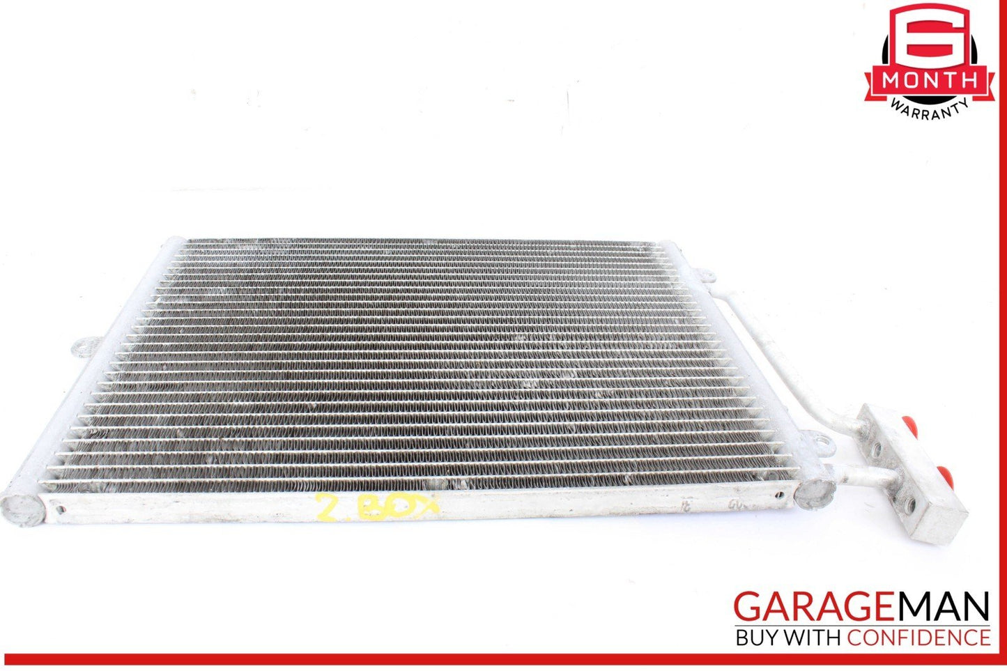 97-04 Porsche Boxster S 986 Right Side Engine Radiator AC A/C Condenser OEM