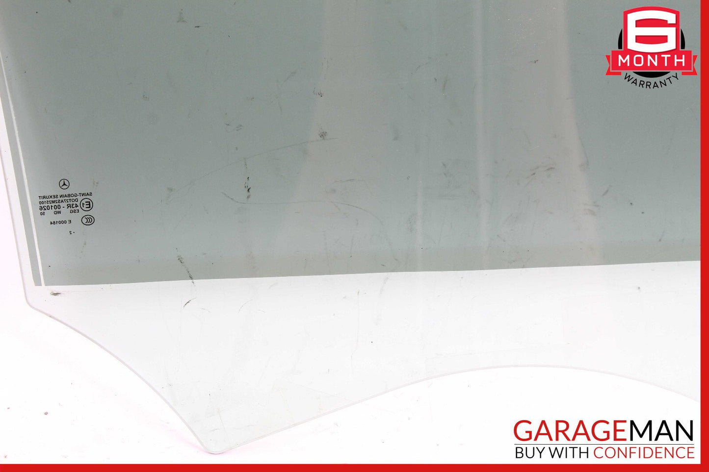 12-18 Mercedes W218 CLS550 CLS63 AMG Rear Left Driver Side Door Window Glass OEM