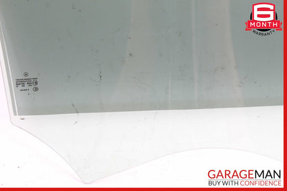 12-18 Mercedes W218 CLS550 CLS63 AMG Rear Left Driver Side Door Window Glass OEM