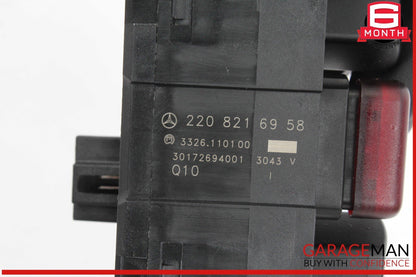 03-06 Mercedes W220 S55 AMG S430 Center Dash Switch ESP Hazard Door Lock OEM