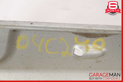 01-07 Mercedes W203 C230 Base Left Side Skirt Rocker Panel Moulding Silver