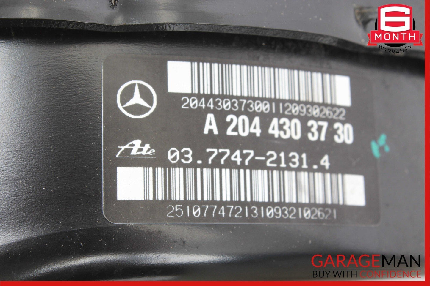10-17 Mercedes X204 GLK350 C300 E350 Master Cylinder Power Brake Booster OEM