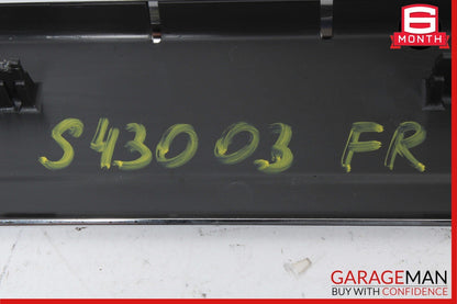 00-06 Mercedes W220 S430 S55 AMG Front Right Side Door Step Sill Scuff Plate OEM
