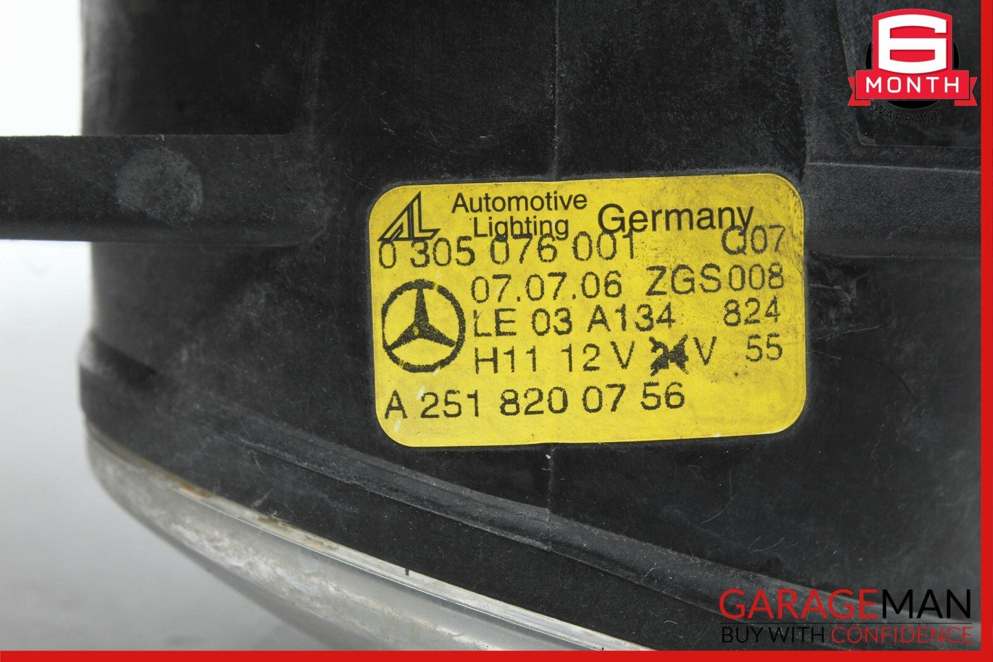 06-12 Mercedes GL450 CL550 E350 Front Left Side Bumper Fog Light Foglight Lamp