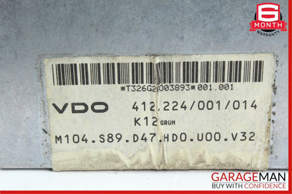91-93 Mercedes W140 S300SE 500SEC Under Hood VDO Computer Control Module Unit