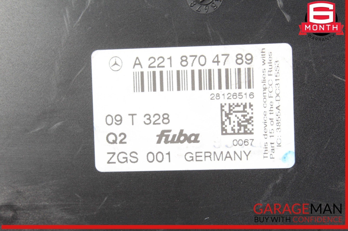 07-13 Mercedes W221 S63 AMG S500 Rear Roof Antenna AMP Amplifier Module Unit OEM