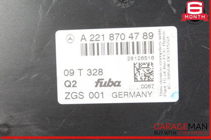 07-13 Mercedes W221 S63 AMG S500 Rear Roof Antenna AMP Amplifier Module Unit OEM